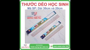 [ SALE ] Thước Dẻo Học Sinh TP-SR021 / SR022  Chiều Dài 30cm / 20cm Nhựa PVC Trong Suốt Mểm Dẻo Khó Gãy