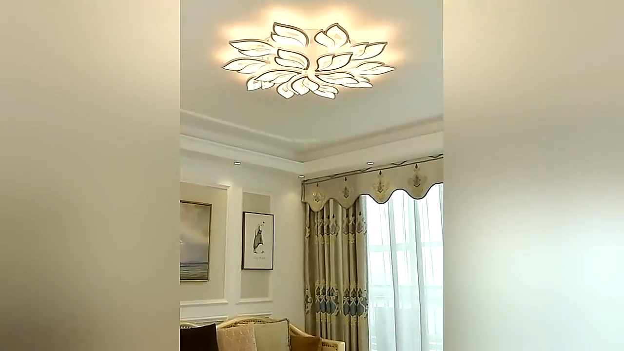 Gecree Ceiling Light Bedroom Light New Modern Simple Creative Living Room Light LED Ceiling Light