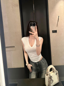 Áo Thun V-Neck Co Giãn Cơ Bản