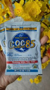 [VTNN TIEN KHOA] Thuốc trừ bệnh COC 85 WP trừ bệnh chết nhanh thán thư nấm hồng gói 100 gram