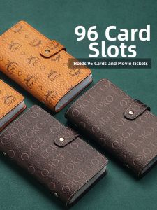 Large Capacity Long Card Holder Multi Card Slots