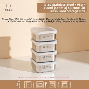 MODERN SWEETHOME | 316L Stainless Steel Food-Grade Freezer & Fresh Box