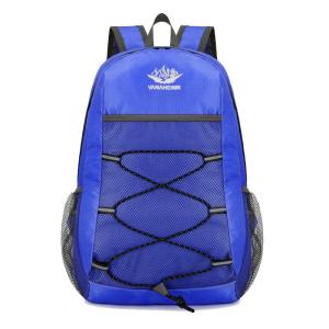 Outdoor Climbing Bag Mens Fashion Sports Travel Large Capacity Foldable Backpack Polyester Pure Color Modern Neutral Style