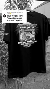 Kaos OPERATOR SOUND SYSTEM / Kaos Kata Kata / Kaos Keren / Kaos Sound Sistem / Kaos Hobi / Kaos Distro Murah / Viral Terbaru / Bisa Cod TAZORA CUSTOM