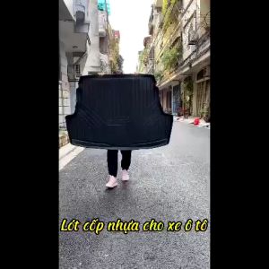 LÓT CỐP xe Honda CRV 2023 2024 bản xe 5 chỗ 7 nhựa dẻo cao cấp không mùi dễ dàng lau rửa