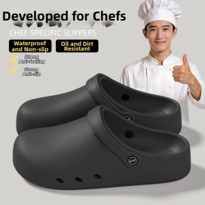 BAIMUQINGCHEN | Anti-slip Anti-odor Kitchen EVA Soft Bottom Clogs