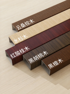 Falunaiga | Black Walnut Wood Grain Renewal Stickers Thickened