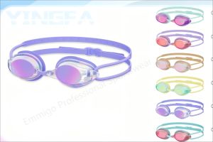 FINA APPROVED Professional Racing Swimming Goggles Fog-Proof For Clear Vision Underwater Uv Protection YINGFA Competition-Grade Goggles For Adults And Kids