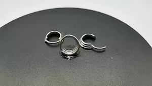 1PC Stainless Steel Segment 3 Layer Septum Nose Rings Hoops for Women Men Clicker Tragus Helix Rook Daith Earring Body Piercing