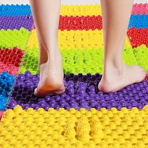 Massage Mat Foot Acupressure Board Pain Relief Toe Pressure Home Plantar Acupuncture Points Massage Board Children Toy Game Mat