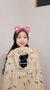 MS-Mukena travel terusan rayon bali dewasa motif rosiana mukena mukena lajuran traveling mukena terbaru