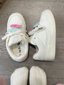 High School Students Original Thick Bottom Sneakers Womens Casual Shoes Spring Bread Board Shoes Leisure Shoes Cross Buckle