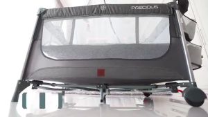 Baby cot bed Crib With Mosquito Net With Shaker Multifunctional Mobile Liftable 2 Layer Stitching Big Bed