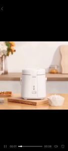 Nồi cơm điện đa năng LOTOR SF-168 nồi cơm điện mini 200W chế độ nấu thông minh cơm mềm dẻo thơm ngon