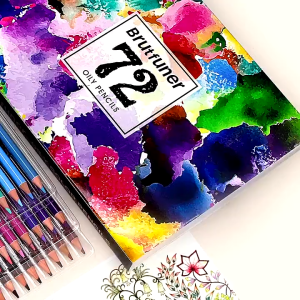 Set Pensil Warna Brutfuner 72 Warna – Oil Based Artist Color Pencil untuk Menggambar & Melukis