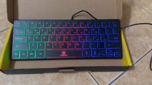 Bàn Phím Mini Vnet/Arigato không led & phím mini led MK515 K520 Thiết Kế Nhỏ Gọn Dễ Sử Dụng ARIGATO Đảm Bảo Chất Lượng