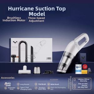HELLOLEIBOO | Compact High Suction Window Car Home Use Vacuum