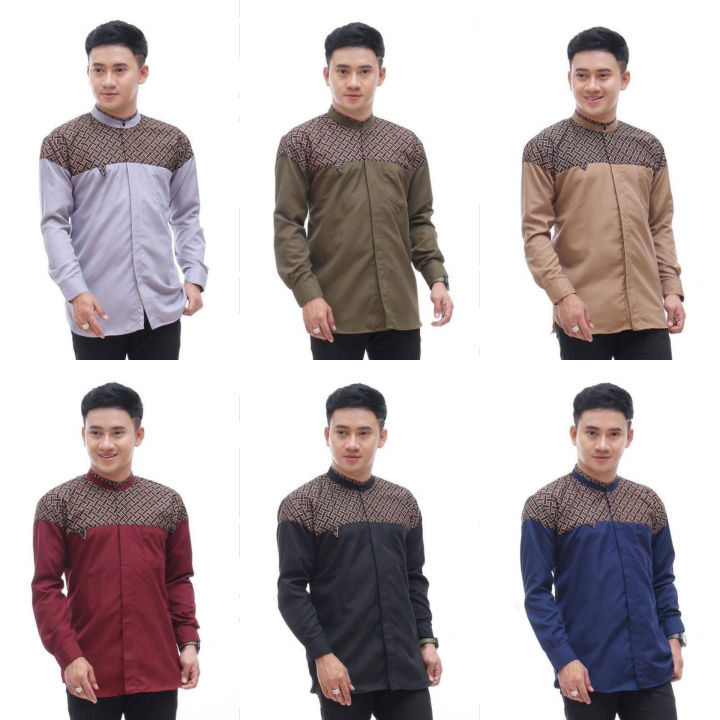 baju koko pria/baju koko/baju koko pria lengan panjang/baju koko pria