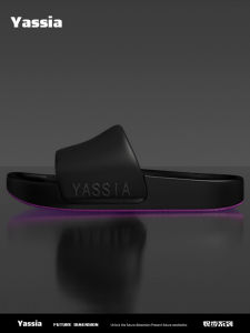 Anti-Slip EVA Summer Slippers Thick Bottom Casual Mens Slip-On Shoes Breathable Flat Heel Color Block Casual Sandals