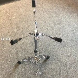CO【ส่งจากกรุงเทพฯ】ขาตั้งสแนร์ โครเมี่ยม อย่างหนา Double Braced Snare Stand ขาตั้งกลองสแนร์ (สีเงิน) 22MM