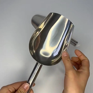 Vá xúc đá inox loại Dày Đẹp Xịn - Muỗng Xúc Đá Inox-NIEVE