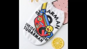 MEOWOOF Baju Kucing Cat Clothes Dog Shirt Cat Shirt Dog Clothes Puppy Clothes Pet Clothes Cat Tshirt