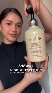 Shawill Sunscreen Body Lotion NIACINAMIDE Whitening Moisturizing Nourishing For All Skin Types Long-Lasting Fragrance SPF 15+ S8004