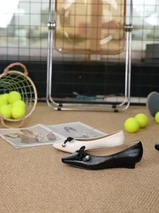 Daphne | Autumn Black Pointed Toe Flats Casual Shoes