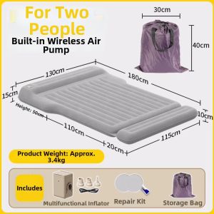 LANGTU | Foldable Inflatable Air Mattress for Car