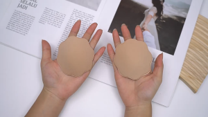 Fabric Nipple Patch 8cm Seamless Nipple Stickers Invisible Self Adhesive Reusable Nipple Cover