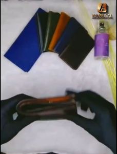 Ví Nam Da Bò Thật Safiano Cao Cấp Thương Hiệu Hamusal Bảo Hành 24 Tháng