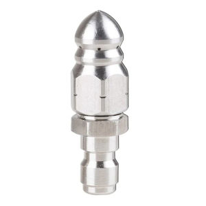 【ANENG】 Sewer Jetter Nozzle Quick Washer Connector 1/4 in Washer Jetter Nozzle for Jet Drain Cleaners