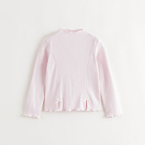 Marc&Janie | 3D Bow Soft Long Sleeve T-Shirt