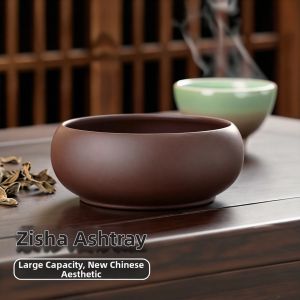 FEIZHUXIANSEN | Elegant Large Ashtray High Capacity New Chinese Style