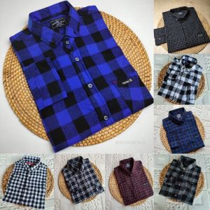 Baju Pria KEMEJA FLANEL LENGAN PANJANG PRIA MOTIF KOTAK