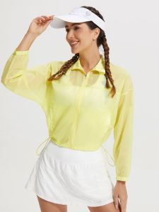 COSLEAF | Summer Lightweight Zippered Stand Collar Sport Jacket