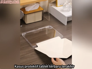 Case Samsung Tab A9/A9+/A8/S7/S8/S9/S9 Plus/S9FE/S6 Lite Smart Casing Autolock Tablet Cover Acrylic Protective Case