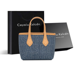 Luxury Bucket Bag Womens Handbag Official Website Small C&K Flagship Store Retro Print New 2025 Fashion Trend Tote Bag