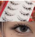 1 PASANG BULU MATA PALSU Pesta liar Transparent Stem 1 Pasang Bulu Mata Palsu/ BULU MATA FOX EYE / Eyelash Extension / Lem Bulu Mata eyelash/ sekotak isi 1pasang/ natural look. 