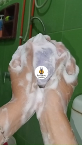 Kantong Jaring Halus Pembuat Busa Sabun Batang Cair