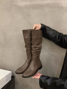 XIANNIWEI | White Flat Long Boots