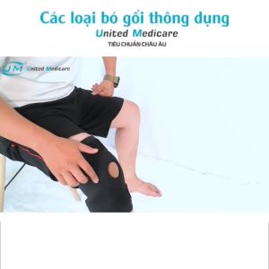 Bó gối đai dán không nẹp drytex United Medicare (F08)
