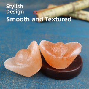 Wealth Attracting Himalayan Salt Stone Ornament Crystal Mineral Incense Rock