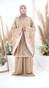 MUKENA BALI - MUKENA DEWASA RENDA KATUN 3 IN 1 ADELE