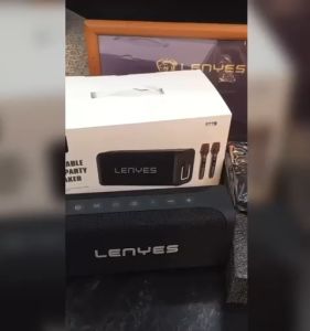 LOS - Speaker LENYES S829 80W Portable KTV Wireless Speaker + Microphone Karaoke Bluetooth 5.0 Heavy Bass TWS
