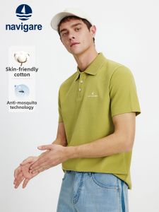 Navigare | High Elasticity Short Sleeve Summer Leisure Polo Shirt