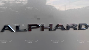 TOYOTA ALPHARD VELLFIRE EXECUTIVE LOUNGE V6 EMBLEM LOGO-(ABS)