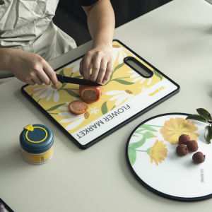 Antibacterial Thickened Plastic Cutting Board Double-Sided Kitchen Food Grade Small Chopping Board for Fruits And Vegetables
