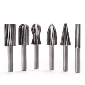 Bộ Dụng Cụ Mài Xoay Bằng Thép Tốc Độ Cao 6 Món Dùng Cho Chế Tác Gỗ Chạm Khắc Gỗ Chạm Khắc Gốc Cây Và Mài Kim Loại Dụng Cụ Cắt Phay