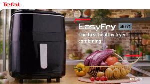 Tefal 6.5L Easy Fry 3-in-1 Air Fryer Steam & Grill [FW2018]